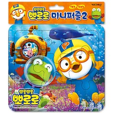 뽀롱뽀롱 뽀로로 미니퍼즐2, 1세트, 16피스