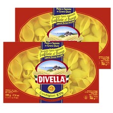 DIVELLA 德威樂 貝殼麵義大利麵貝殼麵500g一口料理, 500g, 2個