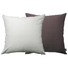 Nasan 靠枕套, 白煙色+紅灰色