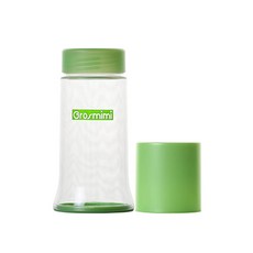 그로미미 일회용 젖병 노꼭지 250ml, 그린, 1개