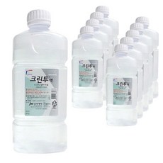 jw중외제약 크린투액 식염수, 10개, 1L