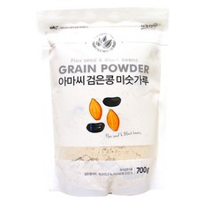 SUPERFOOD Gomine 亞麻籽黑豆五穀粉, 700克, 1個