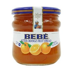 [베베] 과일 스프레드, 비터오렌지, 360g, 1개