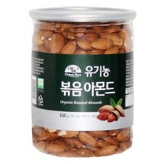 OrganicStory 유기농 볶음 아몬드, 530g, 1개