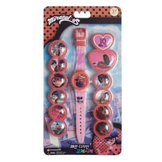 레이디버그 교체 시계, 마리네뜨(핑크), 1개