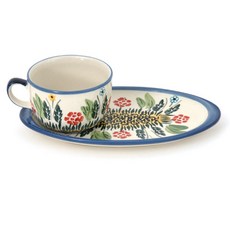 Pol han ki 甜點早晨咖啡杯組, 1套, 玫瑰花園