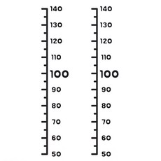 잇스틱스 키재기 심플키재기 2개, 검정