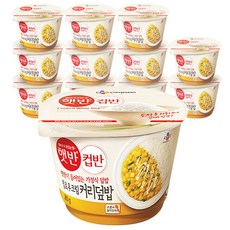 햇반 컵반 옐로우크림 커리덮밥, 280g, 12개