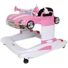 아이엠베이비 자동차 보행기, 핑크, 1개