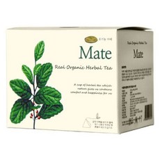 유기농 마테 삼각티백, 1.1g, 1개, 10개입