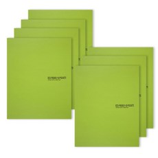 ECO Chungwoon Eco透明文件夾 A4 20P, 7個, 淺綠色