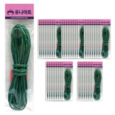 Uniart 彩色紙繩 4mm, 50個