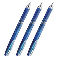 ZEBRA 斑馬牌 Clip-on Slim 3色多功能筆, 藍色, 3個