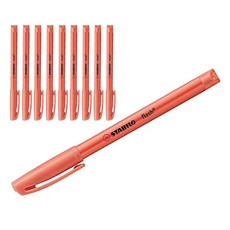 STABILO 思筆樂 10個閃光熒光筆, 紅色的