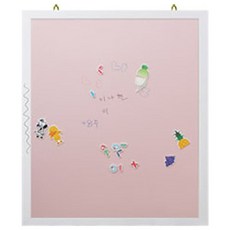 카멜화이트 자석칼라보드, 핑크, 1개