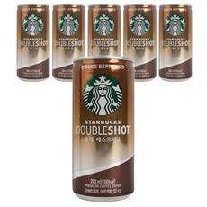 스타벅스 더블샷 돌체 에스프레소 캔커피, 200ml