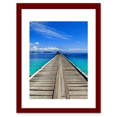 이코디 팝 포토액자 A형, 다크우드