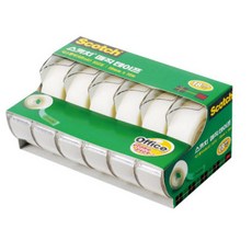 매직 테이프 오피스 팩 122A-6(디스펜서 6개)