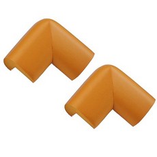 모쿠 코너 보호대 2개입, 브라운, 1개
