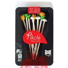 마스머스 픽클파티픽 과일포크 세트, 9개입, 1개