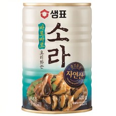 샘표 바로바로 요리하는 소라 통조림, 400g, 1개