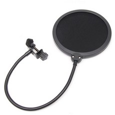 Zio-Biz 최신형 기타 악기용품 보면대 기타스탠드 기타카포 기타발판 기타행거 핍필터 악보대 거치대 휴대용 접이식 g517r 기타용품, 1개, 마이크 팝필터