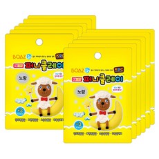 보아스린 퍼니클레이 700, 노랑, 12개