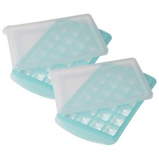 제이엠그린 알알이쏙 보관용기, 블루 클로버미니, 2개