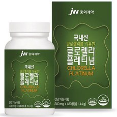 중외제약 국내산 플레티넘 클로렐라, 480정, 1개