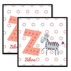 JSW-027 알파벳 액자, 알파벳 Z, 2개