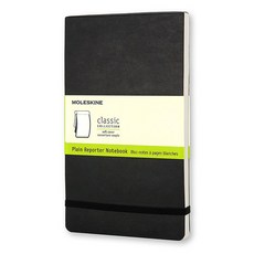 MOLESKINE 經典記者平裝紙, 黑色的