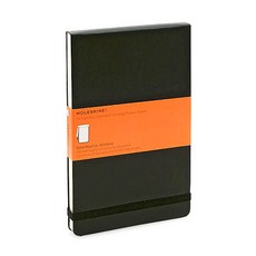 MOLESKINE 經典記者統治筆記精裝本, 黑色的
