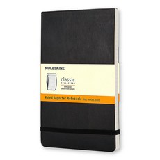 MOLESKINE 經典記者統治筆記平裝, 黑色的