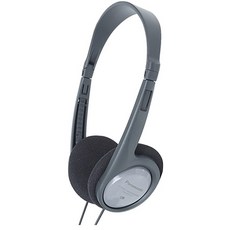 Panasonic 折疊耳機 RP-HT030, 灰色的
