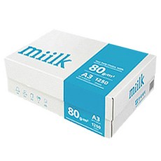 miilk 한국제지 복사용지, A3, 1250매