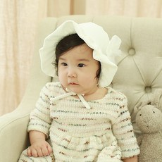 MUXUE 絲帶避難的孩童帽子