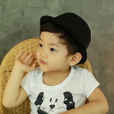 무슈 젠틀 페도라 유아 모자