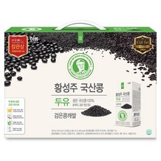 이롬 황성주 국산콩 두유 검은콩깨쌀, 24개, 190ml