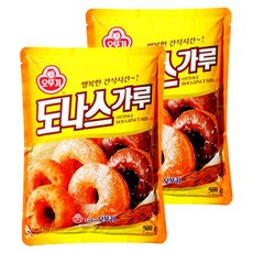 오뚜기 도나스가루, 500g, 2개