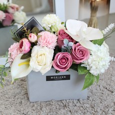 MORIANN Agape中心擺飾肥皂花, 香皂花, 1 個