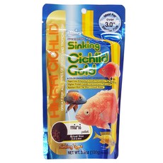 히카리 시클리드 골드 열대어 사료 small, 100g, 1개