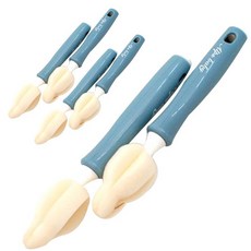 아기나라 필터폼 젖꼭지 세척솔 2개입, 블루, 3세트