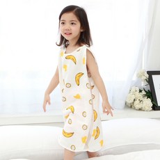 bebe chouette 印花網眼無袖睡衣