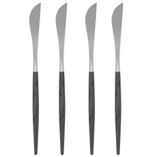 큐티폴 고아 디저트나이프, 블랙, 4개