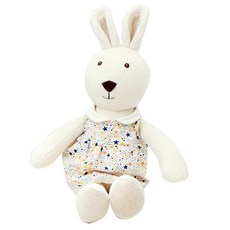 화음 오가닉 베베토끼 애착인형 원피스, 레인보우스타, 1개