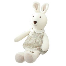 화음 오가닉 베베토끼 애착인형 원피스, 모던플라워, 1개