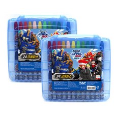 영아트 다이노코어 크레파스 2p, 24색