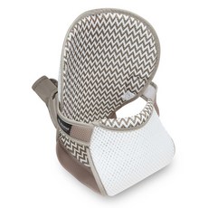 Manito 3D網狀背帶涼墊, 米色 Z字型款, 1個