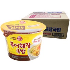 오뚜기 맛있는 북어해장국밥, 175g, 12개