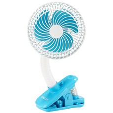 TALLSTOY USB夾式電風扇, 藍色, 1個